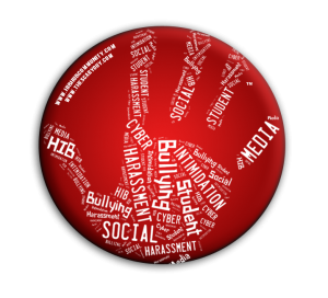 HIBhub Handprint Button – Red